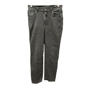 Lee Black Straight Leg Jeans - Size 8